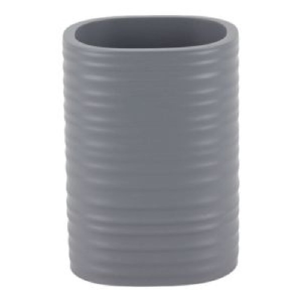 ΠΟΤΗΡΑΚΙ ΜΠΑΝΙΟΥ ΓΚΡΙ ΜΑΤ (7,6X6,7X10,6Y ΕΚ.)