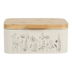 ΨΩΜΙΕΡΑ ΜΕΤΑΛΛΙΚΗ ΜΕ ΜΠΑΜΠΟΥ ΚΑΠΑΚΙ (30X19,8X13,4Y ΕΚ.)