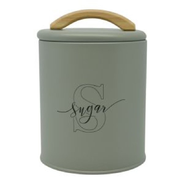 ΒΑΖΑΚΙ SUGAR ΜΕΤΑΛΛΙΚΟ ΛΑΔΙ ΜΕ ΞΥΛ. ΛΑΒΗ (11x11x15)