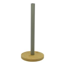 ΒΑΣΗ ΧΑΡΤΙΟΥ ΜΕΤΑΛΛΙΚΗ ΛΑΔΙ ΜΕ ΜΠΑΜΠΟΥ (15x15x34)