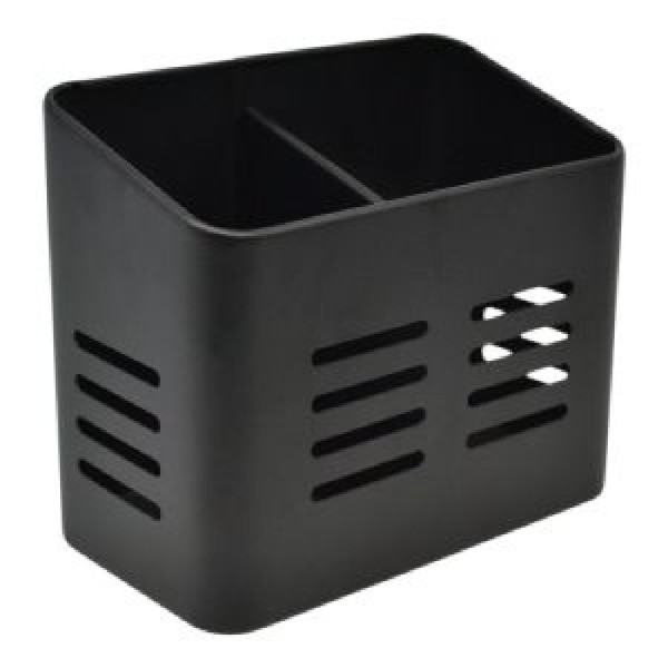 ΚΟΥΤΑΛΟΘΗΚΗ ΜΕΤΑΛΛΙΚΗ ΜΑΥΡΗ ΜΑΤ (16x9x13)