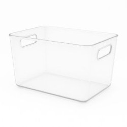 ΘΗΚΗ ΠΛΑΣΤΙΚΗ (PET) ΟΡΓΑΝΩΣΗΣ ΨΥΓΕΙΟΥ ΔΙΑΦΑΝΗΣ (26,5x17x13,5)