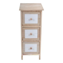 ΣΥΡΤΑΡΙΕΡΑ ΞΥΛΙΝΗ ΜΕ 3 ΣΥΡΤΑΡΙΑ  (26x32x62)