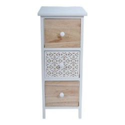 ΣΥΡΤΑΡΙΕΡΑ ΞΥΛΙΝΗ ΜΕ 3 ΣΥΡΤΑΡΙΑ (26x32x62)