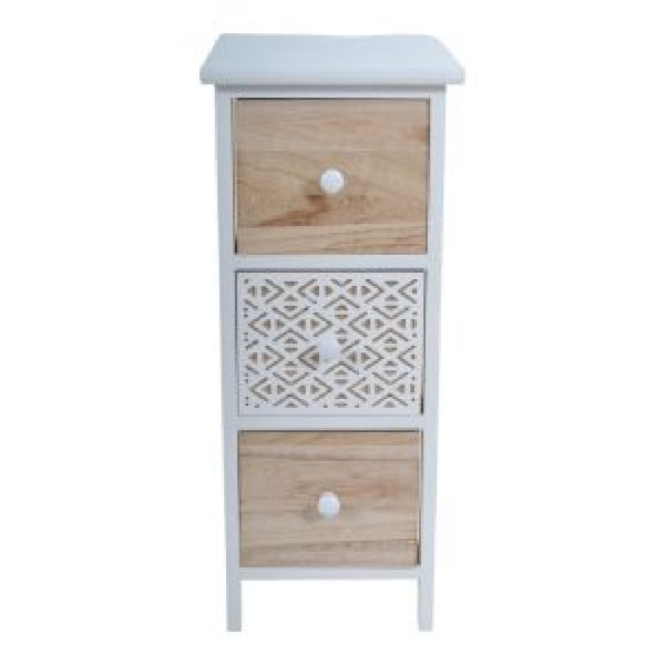 ΣΥΡΤΑΡΙΕΡΑ ΞΥΛΙΝΗ ΜΕ 3 ΣΥΡΤΑΡΙΑ (26x32x62)