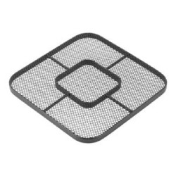 ΣΟΥΠΛΑ ΜΕΤΑΛΛΙΚΟ ΤΕΤΡΑΓΩΝΟ ΜΑΥΡΟ ΜΑΤ (18x18x1)