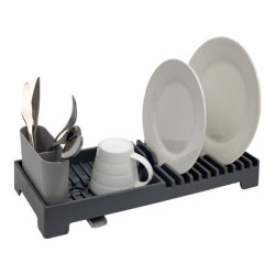 ΠΙΑΤΟΘΗΚΗ ΠΛ.ΔΙΣΚ+ΚΟΥΤ. ΓΚΡΙ (19x46x13,5 εκ.)