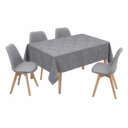 ΤΡΑΠΕΖΟΜΑΝΤΗΛΟ ΑΛΕΚΙΑΣΤΟ JACQUARD ΓΚΡΙ (140x180)