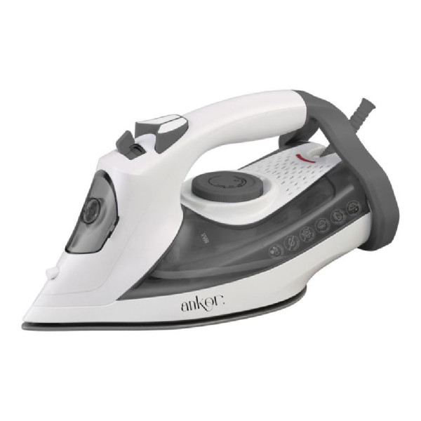 ΣΙΔΕΡΟ ΑΤΜΟΥ ANKOR ΑΣΠΡΟ-ΣΚ.ΓΚΡΙ M-2800W (EL-2039)