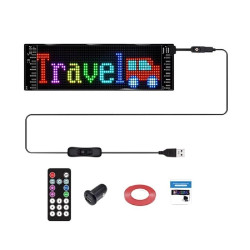 Διαφημιστική πινακίδα LED οχημάτων με τηλεχειριστήριο - 1122110A/04316 - 110851