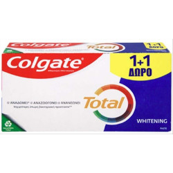 ΟΔΟΝΤΟΚΡΕΜΑ COLGATE 2Χ75ML TOTAL WHITENING