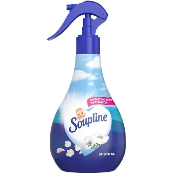 ΑΡΩΜΑΤΙΚΟ SOUPLINE SPRAY ΥΦΑΣΜΑΤΩΝ 300ML MISTRAL