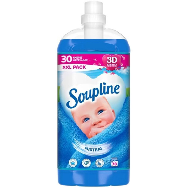 ΥΓΡΟ ΜΑΛΑΚΤΙΚΟ SOUPLINE ΣΥΜΠΥΚΝΩΜΕΝΟ 78ΜΕΖ 1638ML MISTRAL