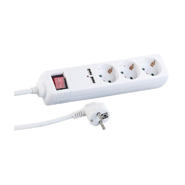 Πολύπριζο 3 θέσεων με διακόπτη - Σούκο - ST-GB03SU - 3m - 031337