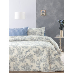 ΣΕΝΤΟΝΙΑ ΥΠΕΡΔ.ΣΕΤ 4ΤΕΜ.FASHION LIFE 240X265 FL6305 100% COTTON