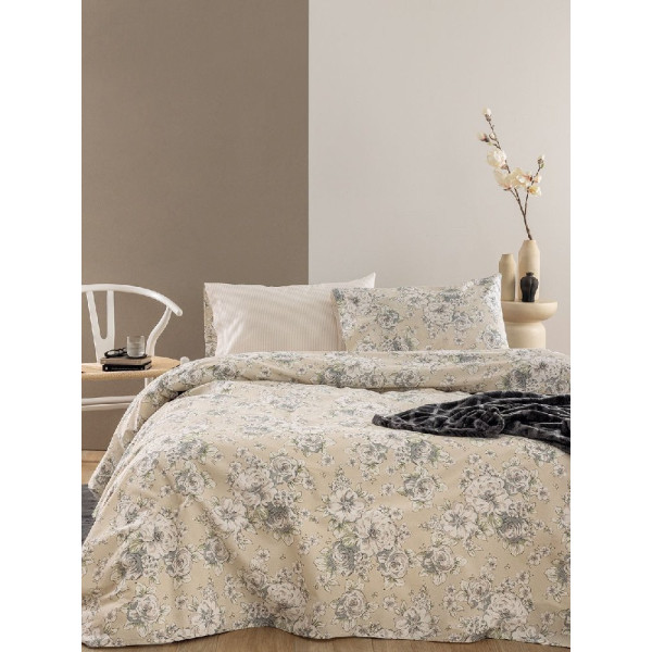 ΣΕΝΤΟΝΙΑ ΥΠΕΡΔ.ΣΕΤ 4ΤΕΜ. FASHION LIFE 240X265 FL6308 100% COTTON