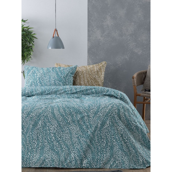 ΣΕΝΤΟΝΙΑ ΥΠΕΡΔ.ΣΕΤ 4ΤΕΜ.FASHION LIFE 240X265 FL6310 100% COTTON