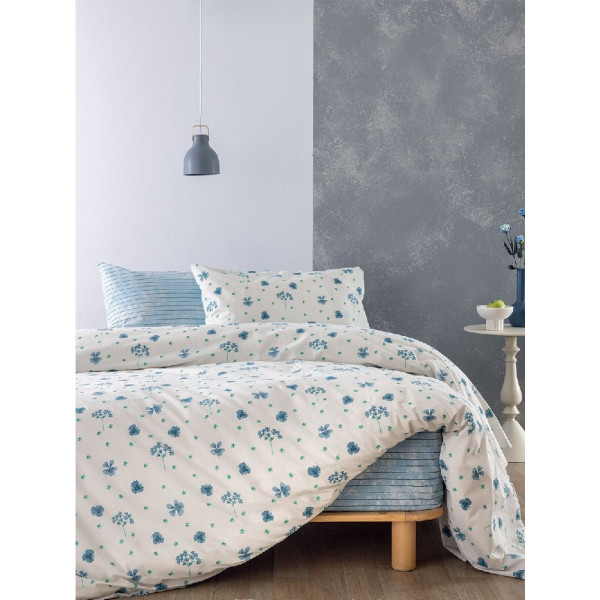 ΣΕΝΤΟΝΙΑ ΥΠΕΡΔ.ΣΕΤ 4ΤΕΜ.FASHION LIFE 240X265 FL6314 100% COTTON