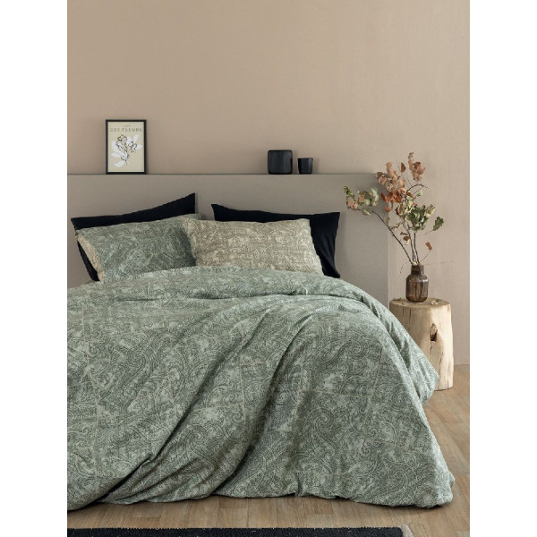 ΣΕΝΤΟΝΙΑ ΥΠΕΡΔ.240Χ265 FLANNEL BEAUTY FB0241 ΣΕΤ 4 PALAMAIKI