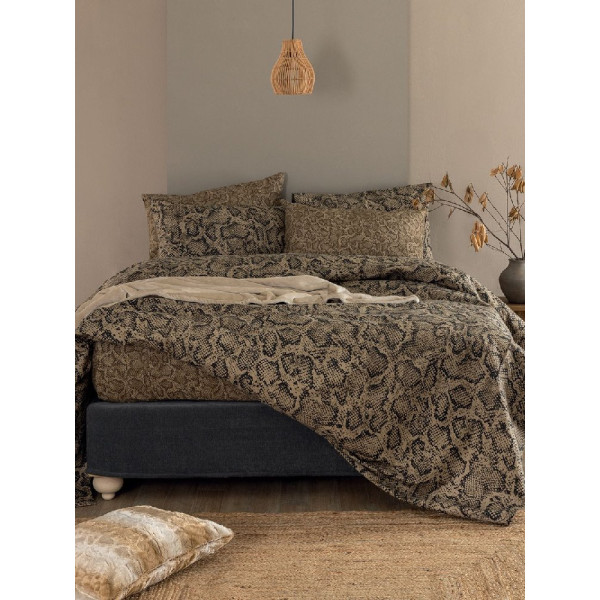 ΣΕΝΤΟΝΙΑ ΥΠΕΡΔ.240Χ265 FLANNEL BEAUTY FB0243 ΣΕΤ 4 PALAMAIKI