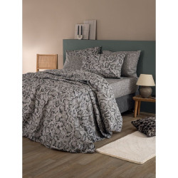 ΠΑΠΛΩΜΑΤΟΘΗΚΗ ΥΠΕΡΔ.240X250 FLANNEL BEAUTY FB0242 ΣΕΤ 3 PALAMAIKI