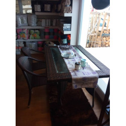 ΣΕΤ ΤΡΑΠΕΖΙΑ 5ΤΕΜ. 155Χ100 & ΚΑΡΕΚΛΕΣ RATTAN ΠΡΟΣΦΟΡΑ ΣΕΤ ΤΡΑΠΕΖΙΑ 5ΤΕΜ. 155Χ100 & ΚΑΡΕΚΛΕΣ RATTAN ΠΡΟΣΦΟΡΑ