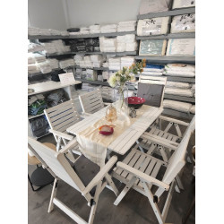 ΣΕΤ ΤΡΑΠΕΖΑΡΙΑ 7ΤΕΜ.120Χ100 & 6ΚΑΡΕΚΛΕΣ ΟΞΙΑ  (ΕΚΠΤΩΣΗ -30%)