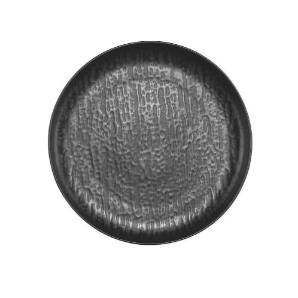 ΠΙΑΤΟ ΡΗΧΟ Φ27cm CAPRI/BLK MD-451/SHALE FLAT PLATE 
