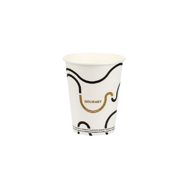 ΠΟΤΗΡΙ ΧΑΡΤΙΝΟ 12ΟΖ-90mm SW GOURMET ΛΕΥΚΟ NEW DESIGN 20Χ50ΤΕΜ.