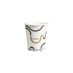 ΠΟΤΗΡΙ ΧΑΡΤΙΝΟ 8ΟΖ SW GOURMET ΛΕΥΚΟ NEW DESIGN 50ΤΕΜ.(ΕΚΠΤ.-15% 20ΑΔΑ)