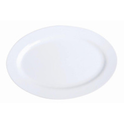 ΠΙΑΤΕΛΑ ΟΒΑΛ ΛΕΥΚΗ 30x20.4cm HORECA/ACCES. 