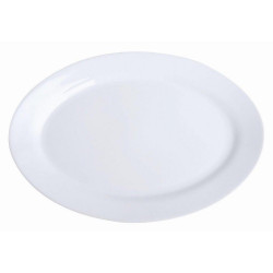 ΠΙΑΤΕΛΑ ΟΒΑΛ ΛΕΥΚΗ 35.5x24.3cm HORECA/ACCES.