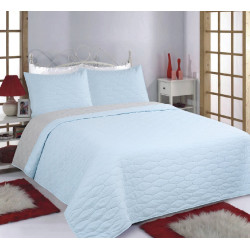 ΚΟΥΒΕΡΛΙ 220X240+2/50X70 NX2401 RUBY SKY BLUE/GREY
